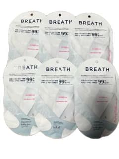 BREATH SILVER FIT マスク レギュラー 3枚入　6個セットのサムネイル
