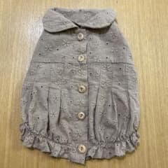 moncheri 犬用 花柄刺繍ワンピース　Sサイズのサムネイル