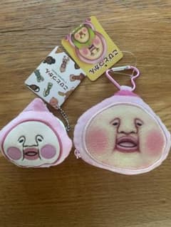 코비토즈칸 키홀더 핑크 카쿠레모모지리가마구치 지갑 파우치