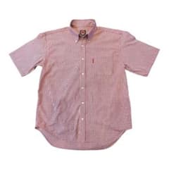 LUCKY STRIKE ORIGINALS 半袖チェックシャツ（レッド系）のサムネイル