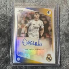 Topps Chrome UCC 25/26 ハイセン Auto 直筆サイン - メルカリ