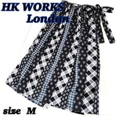 美品✨HK WORKS London フレアスカート Mサイズのサムネイル