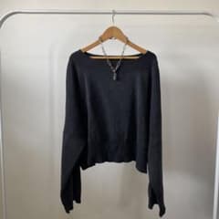【美品】JEANASIS ヴィンテージ加工　春ニットのサムネイル