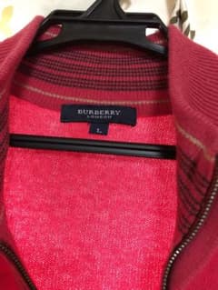 BURBERRY ピンク Lサイズ ジャンパーのサムネイル