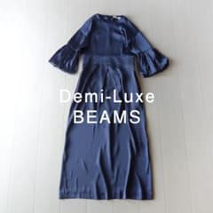 ■専用■美品 デミルクスビームス 3,7万 フランス製生地 マキシワンピース □専用□美品 デミルクスビームス 3,7万 フランス製生地 マキシ