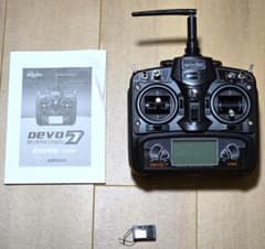 Walkera DEVO7プロポ(技適あり・Mode1)+6ch受信機 - メルカリ