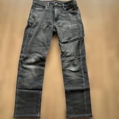 UNIQLO JEANS デニムパンツ ブラックのサムネイル
