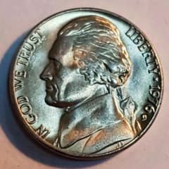 アメリカ 1976-D 5C ジェファーソン・ニッケル BU トーンコイン - メルカリ