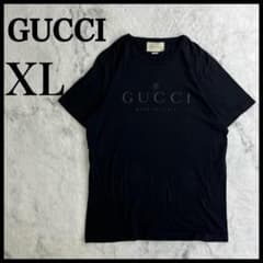人気モデル・最高級の逸品】グッチ☆センタービッグロゴ入りTシャツ 