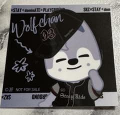 straykids バンチャンWolf Chan ウルフチャン シール 非売品のサムネイル
