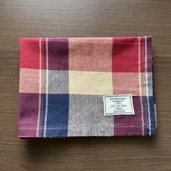 PAGE ONE チェック柄ランチョンマット 約33cm x 45cmのサムネイル