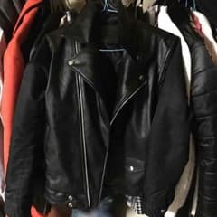 DOWBL 袖切り替えライダースジャケットのサムネイル