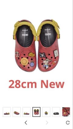 Crocs × ONE PIECE サウザンドサニー 28cm新品タグ付きルフィ Crocs × ONE PIECE サウザンドサニー 28cm新品タグ付きルフィ - メルカリ