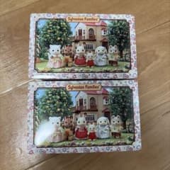 シルバニアファミリー スチール缶 2個セットのサムネイル