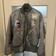 ALPHA INDUSTRIES MA-1 初期型 1950's 中田商店 別注 - メルカリ