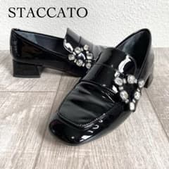 STACCATO スタッカート テレサトライアングルローファー エナメル 