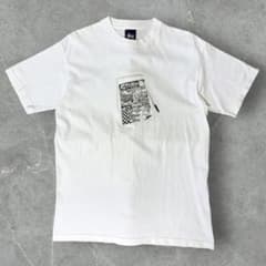 希少レア】Stussy オールドステューシー メモ帳グラフィックTシャツ 
