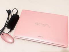 VAIO SVE151B11N ノートパソコン ピンク sony - メルカリ