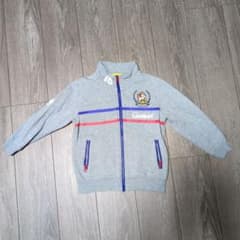 LAUNDRY キッズ ジップアップパーカー グレー Mのサムネイル