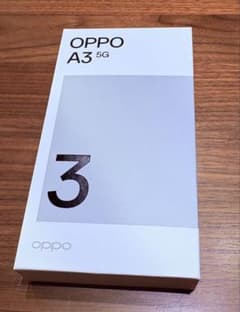 OPPO A3 5G パープル 楽天　美品のサムネイル