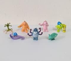希少品 PIXER モンスターズインク ミニ フィギュア 7個セット - メルカリ