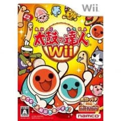 太鼓の達人 wii 1,2,バチ,太鼓 セットのサムネイル