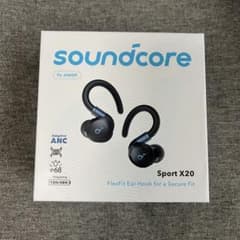 ANKER Soundcore Sport X20 ブラック ワイヤレスイヤホンのサムネイル