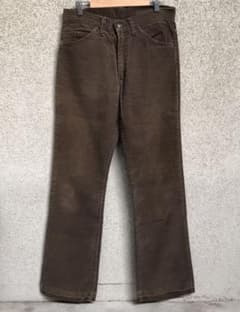 80's USA製 LEVI'S 517 コーデュロイパンツ　42TALONのサムネイル
