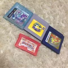 懐かしのポケモンゲームセットのサムネイル