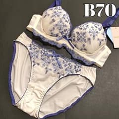チュチュアンナ B70 ブラジャー&ショーツセット トキメキブラ オフ