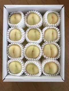 岡山県産白桃　白皇のサムネイル