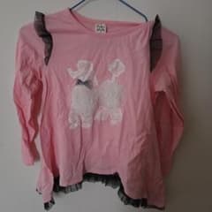 Pupil House プードル刺繍Tシャツ 130のサムネイル