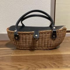 ケイトスペード カゴバッグ ハンドバッグ レザーのサムネイル