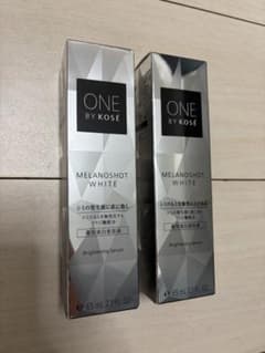 ONE BY KOSÉ メラノショットホワイトD 65ml✖️2本セット - メルカリ