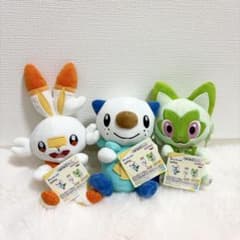 ポケモン つれてってぬいぐるみ ミジュマル ヒバニー ニャオハ 全3種