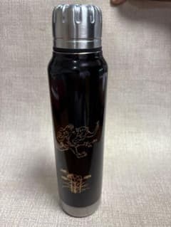 【アンブレラボトル】thermomug × 土直漆器 鳥獣戯画　黒のサムネイル