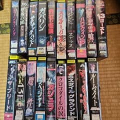 未DVD化・廃盤レア多数洋画ホラー・モンスターパニック VHSビデオ 19本