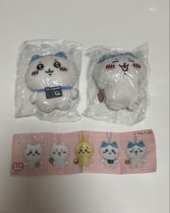 하치와레 봉제인형 2장 세트 치이카와 봉제인형 BIG 가챠가챠