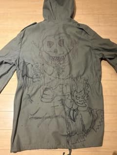 1980s ドイツ軍 モールスキンパーカー スカルアート - メルカリ