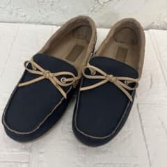 crocs スリッポンモカシン ネイビー/ベージュのサムネイル