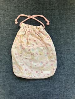 未使用　体操服袋　巾着のサムネイル