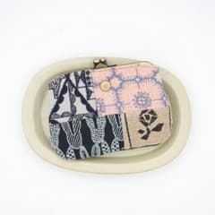 minaperhonenLuluベージュ系パッチあおりポケット親子がま口 minaperhonenLuluベージュ系パッチあおりポケット親子がま口 - メルカリ