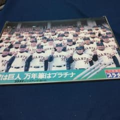 GIANTS 選手集合写真 　　萬年筆のプラチナ GIANTS 選手集合写真 萬年筆のプラチナ - メルカリ