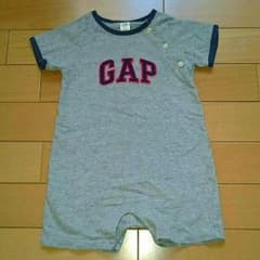 GAP ロゴ ロンパース 60 70☆可愛い つなぎ 夏 ベビー キッズのサムネイル