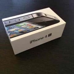 iPhone4s Softbank 16GB 黒 未使用 おまけ付きのサムネイル