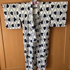 アンティーク着物　日本製　浴衣　綿100% レトロ　舞台衣装　ハロウィン　仮装