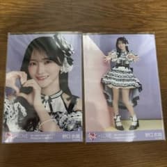イコラブ　生写真　野口衣織　メンカラチェック　セミコンプのサムネイル