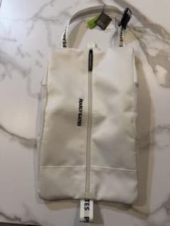 新品タグ付】PEARLY GATES シューズケース メッシュ/ホワイト | Mercari