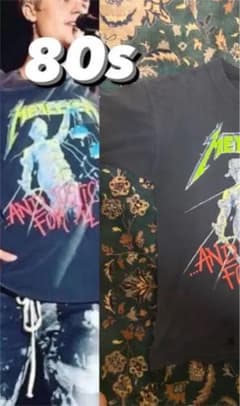 METALLICA メタリカ　80s justice Tシャツ　ヴィンテージのサムネイル
