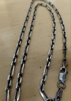 シルバー925 50cm 4mm ホピチェーン　ネックレス　燻し　silver シルバー925 50cm 4mm ホピチェーン ネックレス 燻し silver - メルカリ